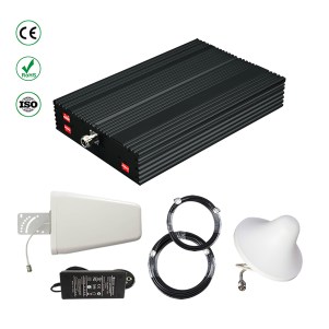 Pro Max triple band cell signal booster to improve calls and 4G 5G data services