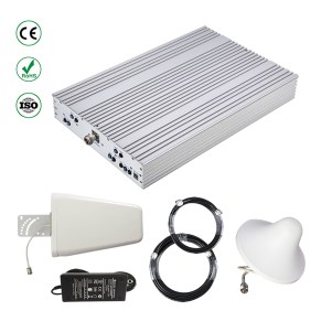 Pro 5 band mobile phone signal booster to improve calls and 3G 4G 5G data services